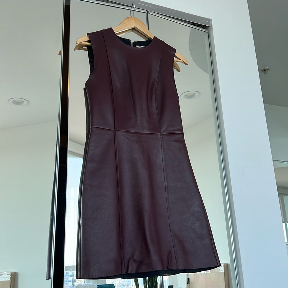 T by Alexander Wang Leather dress